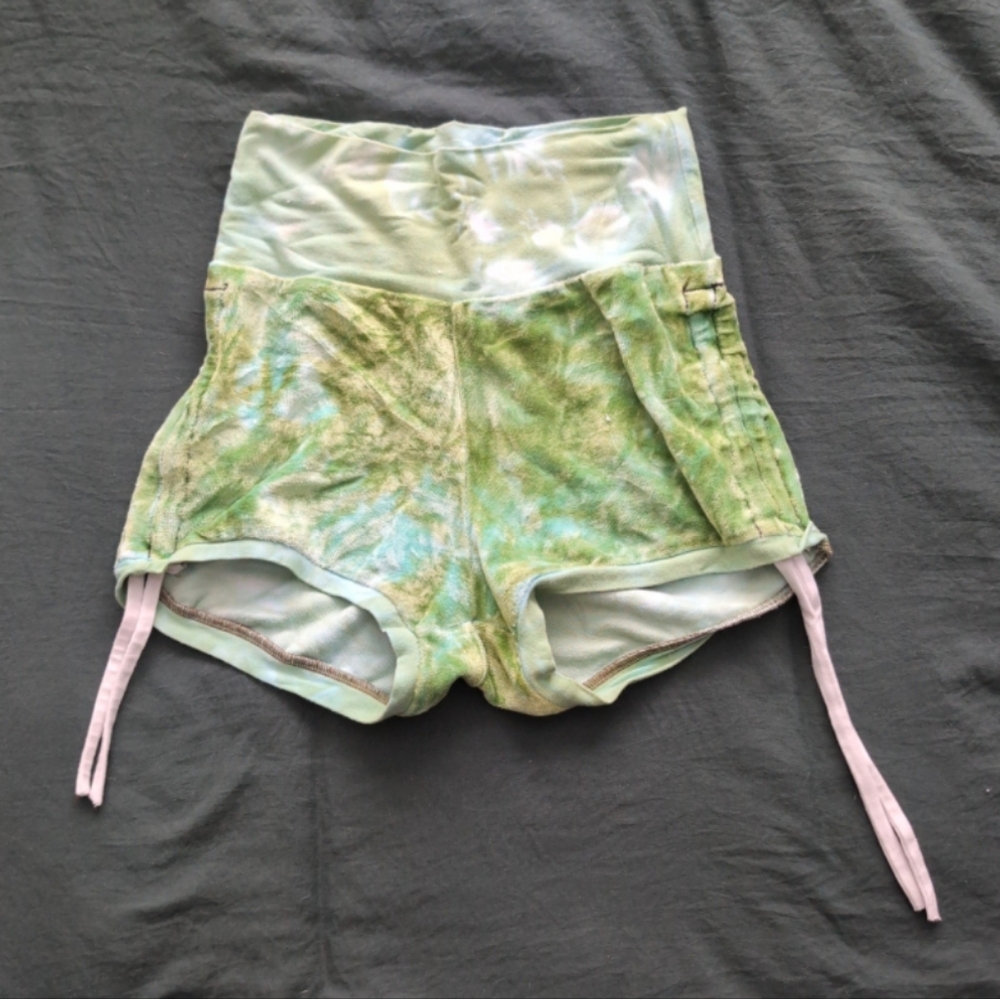 -SOLD ELSEWHERE- Handmade, Plant dyed Bamboo Velour Shorts